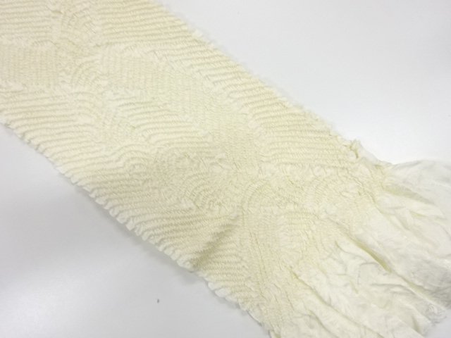 JAPANESE KIMONO / OBIAGE / SILK / SHIBORI